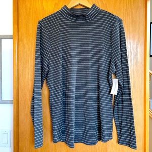 Charter Club mock neck top XXL